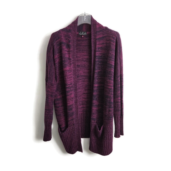Aritzia Sweaters - Aritzia Talula angora cashmere cardigan purple sz S